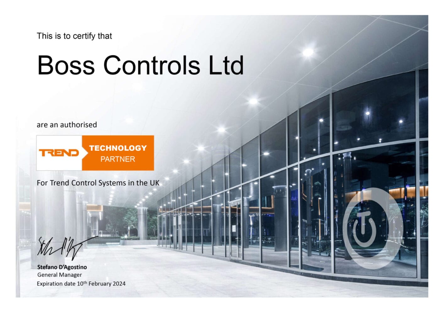 Boss Controls is a Trend Technology Partner