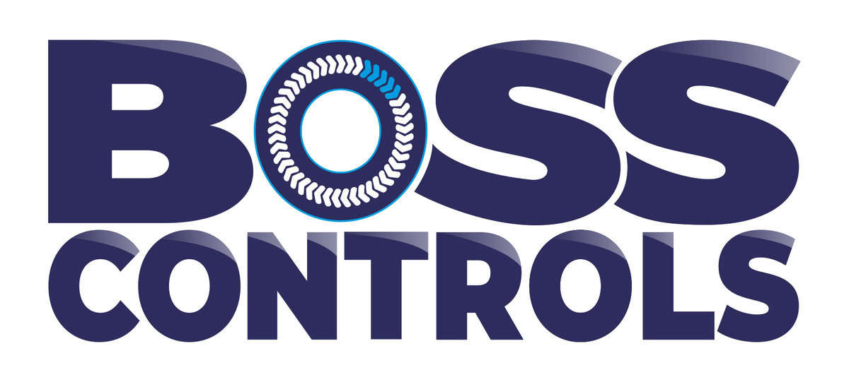 Boss Controls logo – UK BMS specialists delivering smart building solutions for energy efficiency and carbon reduction