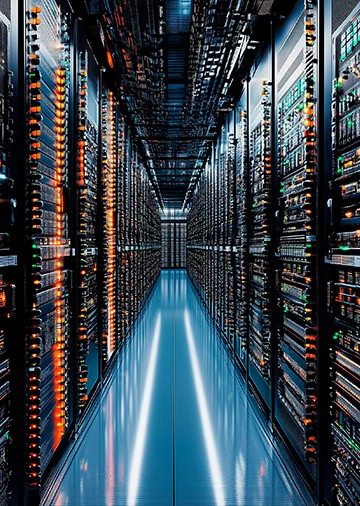 Data centre server racks – Boss Controls protects critical environments and extends server life with intelligent BMS optimisation