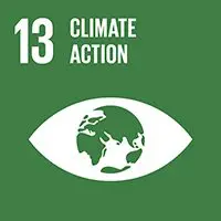 Global Goal 13 icon, Climate Action supported by Boss Controls training, awareness, and smart BMS solutions