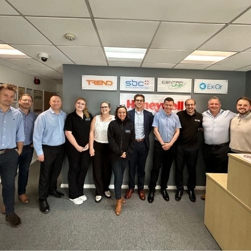 The Boss Controls team at the Trend Factory